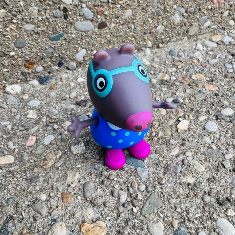 Peppa Pig Molly Mole Action Figure Jazwares Rare